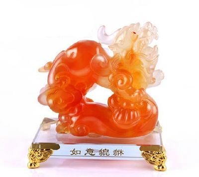 【樹脂如意貔貅擺件 鎮(zhèn)宅招財(cái)產(chǎn)品 家居工藝品擺設(shè) 仿玉產(chǎn)品】?jī)r(jià)格,廠家,圖片,塑料、樹脂工藝品,梅州市客家藝博城-